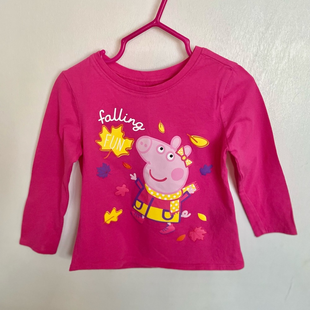 Old Navy Peppa Pig Toddler Top - Size 2T - Picture 3 of 9